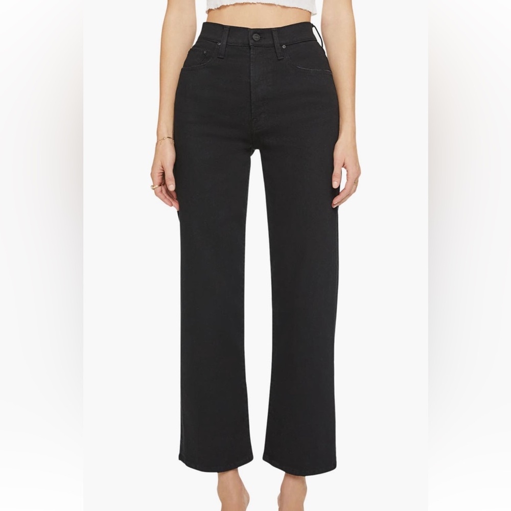 MOTHER The Rambler High Waist Ankle Straight Leg Jeans (Not Guilty)